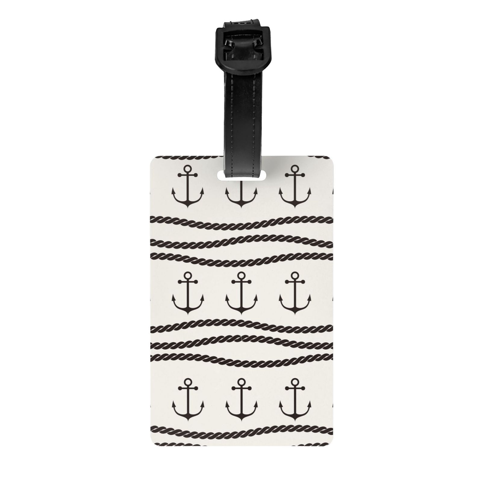 Luggage Tag Ropes Luggage Tags for Suitcases, Anchors and Ropes Leather Bag Luggage Tags ...