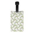 thumbnail image 1 of Luggage Tags for Suitcases, Asparagus Pattern funny Leather Bag Luggage Tags ID Label Tags Privacy Protection Travel Bag Labels, 1 of 6