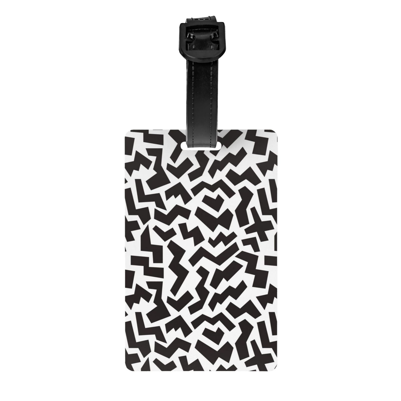White Leather Luggage Tags Set main image 1