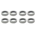 thumbnail image 1 of Luggage Wheel Covers Gray Rubber 8 Pack for Travel Suitcase Protection, 1 of 6