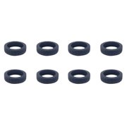 Luggage Wheel Protector Covers, Black Silent Non-slip, 8 Pack Wear-resistant Suitcase Caster Sleeve Set, For Travel Trolley Luggage Wheel Noise Reduction Scratch Protection