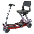 thumbnail image 1 of Luggie Standard Folding Mobility Scooter, Burgundy, 1 of 3