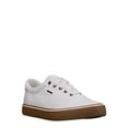 thumbnail image 1 of Lugzh Men's Avi Low Top Skate Sneaker, Closed Toe Off White/Gum, Size 13, 1 of 1
