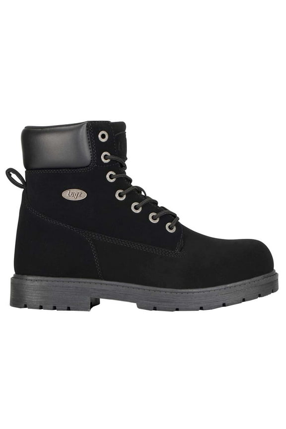 Mens Brace Hi Fleece Round Toe Lace Up Ankle Boots