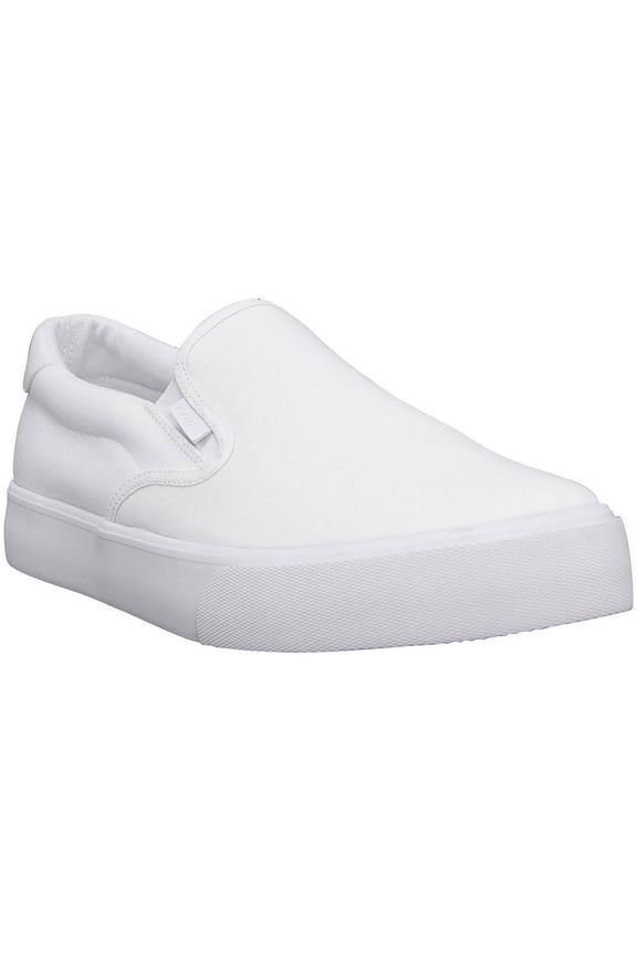 Mens Clipper Canvas Laceless Slip-On Sneakers