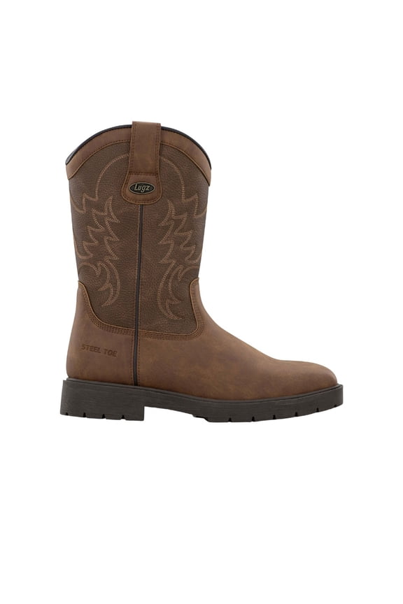 Lugz Mens Cowboss 8 Inch Steel Toe