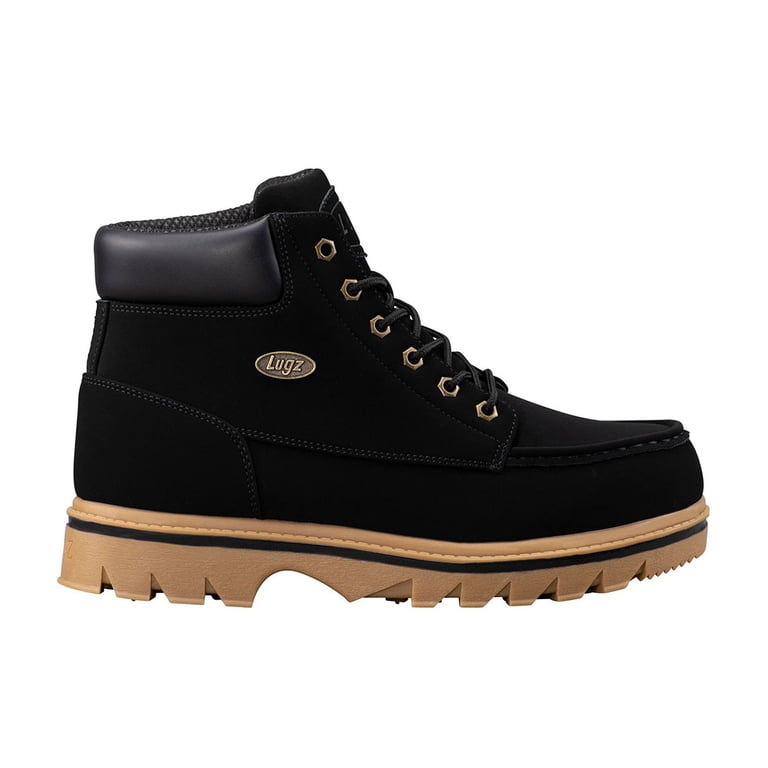 Lugz Black Heavy-Duty Lace-Up Work Boots s-l400.jpg main image 4