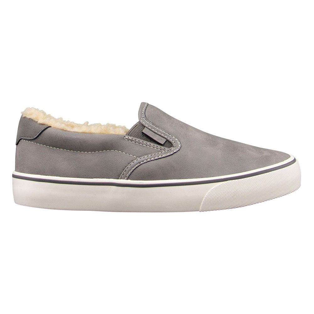 Vans slip hot sale on suede fleece