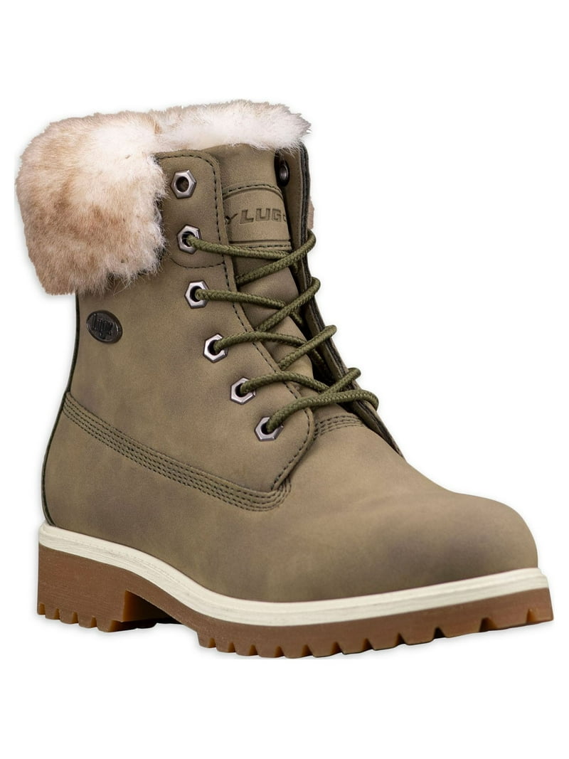 Lugz Women's Hudson Lace-Up Faux Fur Winter Boots, Sizes 5-12