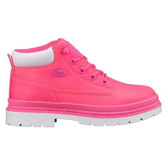 Lugz Womens Drifter Ripstop Lace Up Casual Boots Ankle Low Heel 1-2"