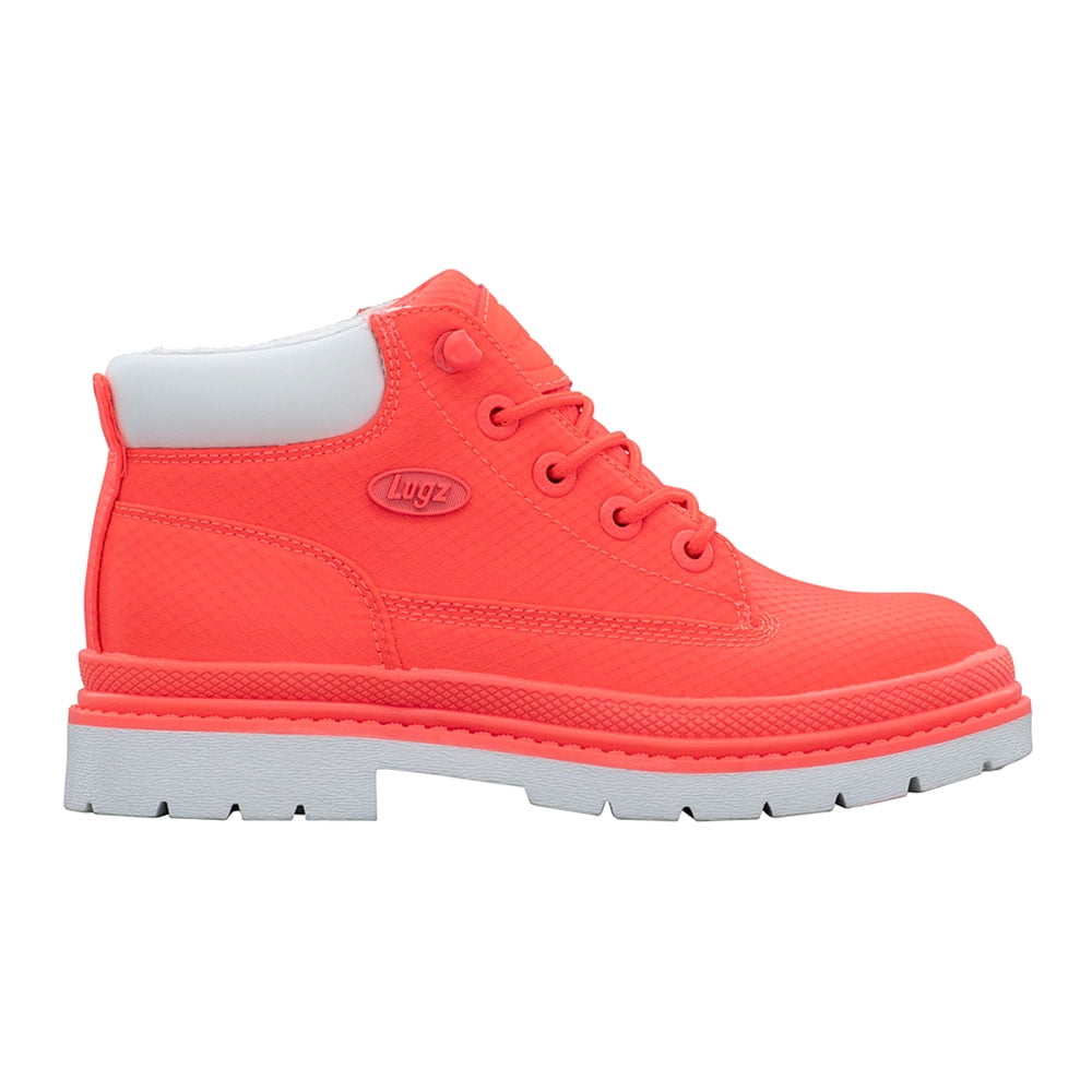 Lugz Womens Drifter Ripstop Round Toe Lace Up Ankle Boots