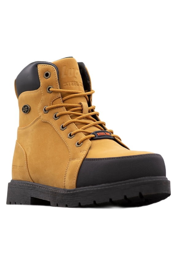 Men's Steel Toe Water Resistant Fortress Work Boots, Wide Available