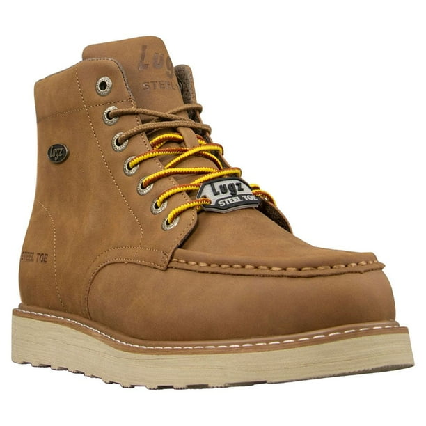 Lugz steel toe hot sale