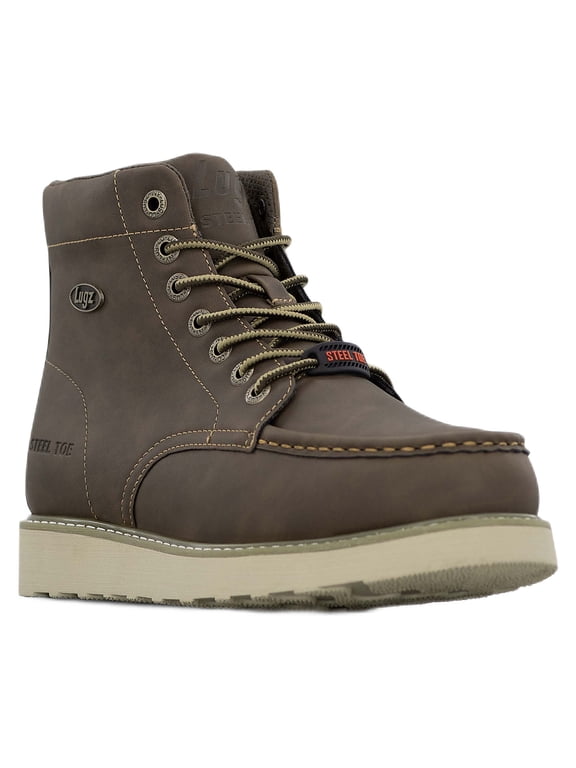 Men's Monterey Wide Steel Toe Moc Toe Chukka Work Boots