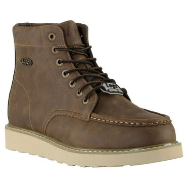 Lugz Work Men's Monterey Wide Steel Toe Moc Toe Chukka Work Boots