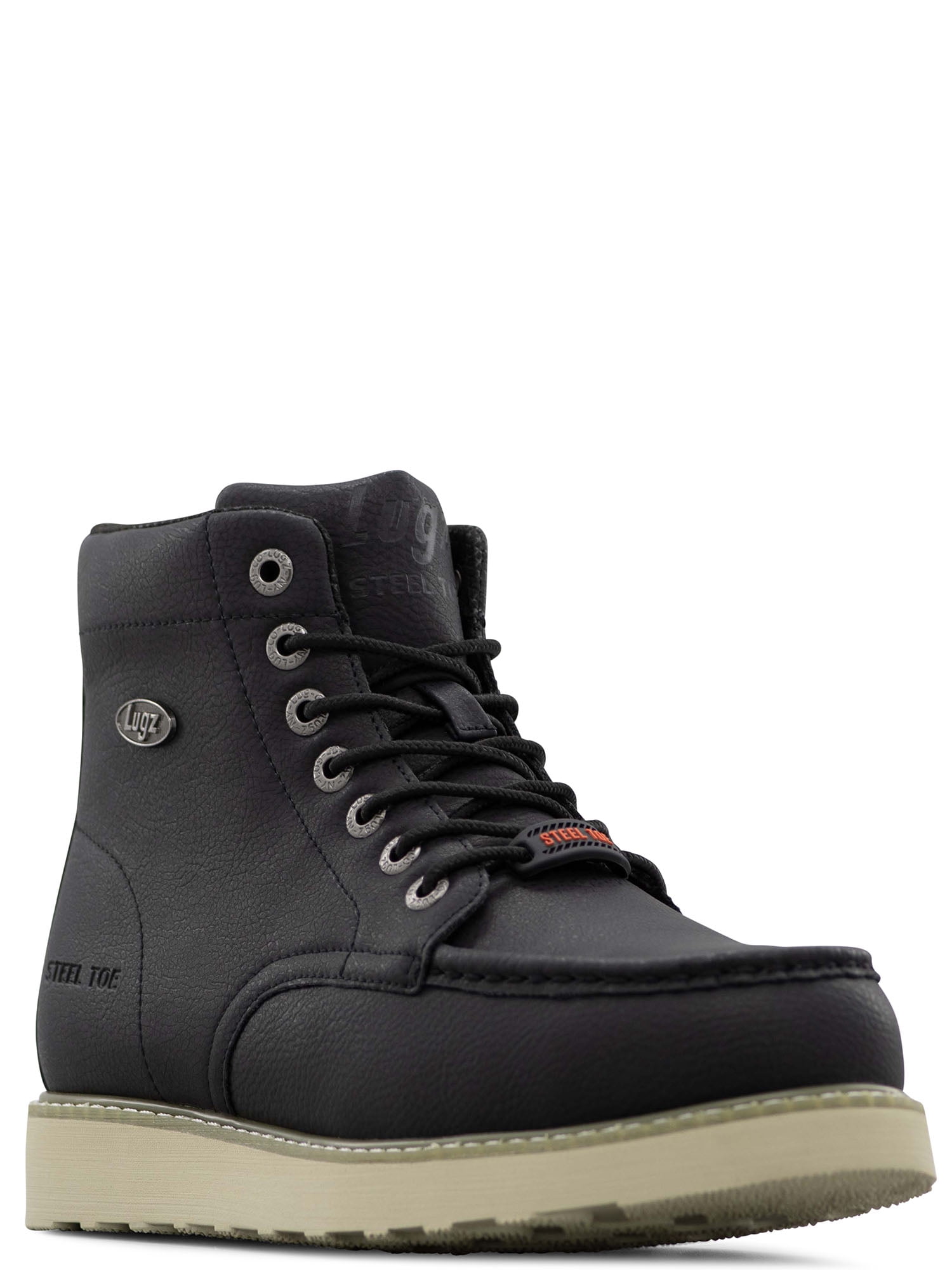 Lugz Work Men's Monterey Wide Steel Toe Moc Toe Chukka Work Boots