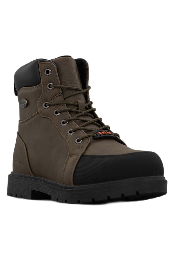 Men's Steel Toe Water Resistant Fortress Work Boots, Wide Available