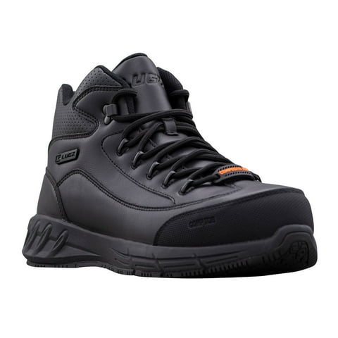 Men's Composite Toe Slip and Water Resistant Anti-Fatigue Swifter Work Shoes, Wide Available