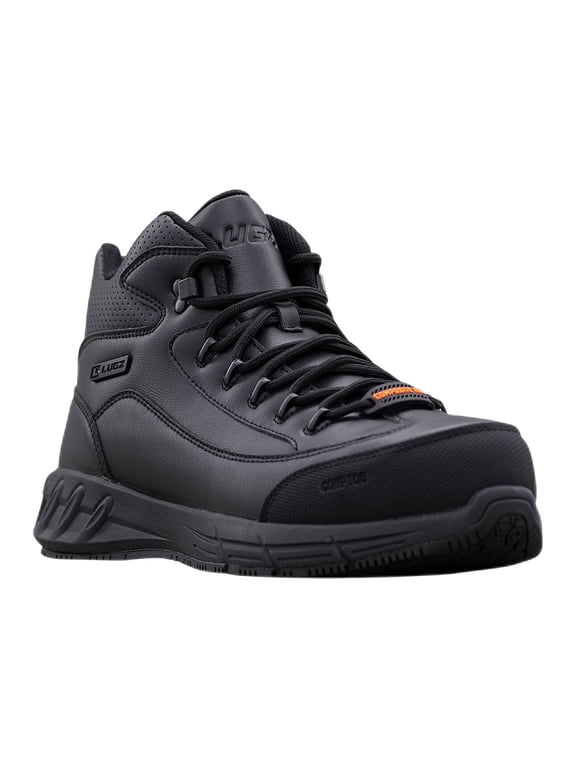 Men's Composite Toe Slip and Water Resistant Anti-Fatigue Swifter Work Shoes, Wide Available
