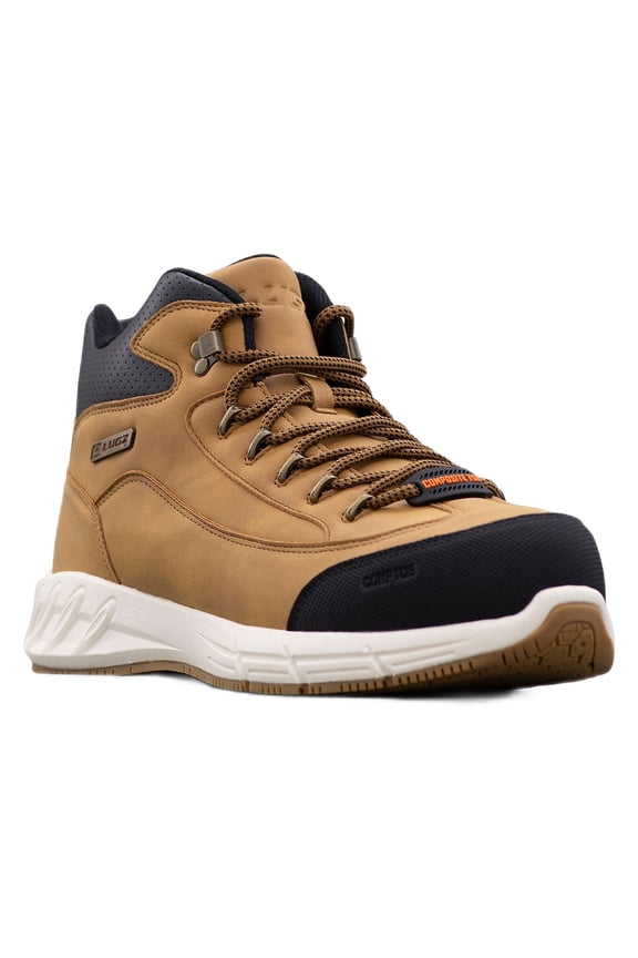 Men's Composite Toe Slip and Water Resistant Anti-Fatigue Swifter Work Shoes, Wide Available