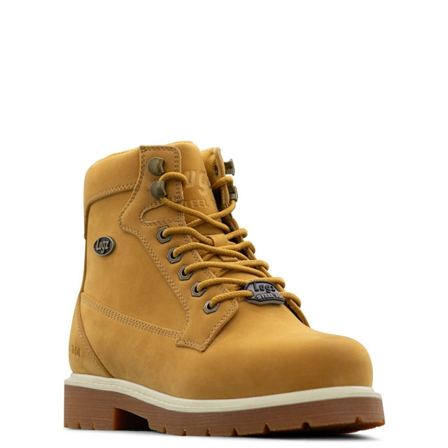 lugz steel toe work boots