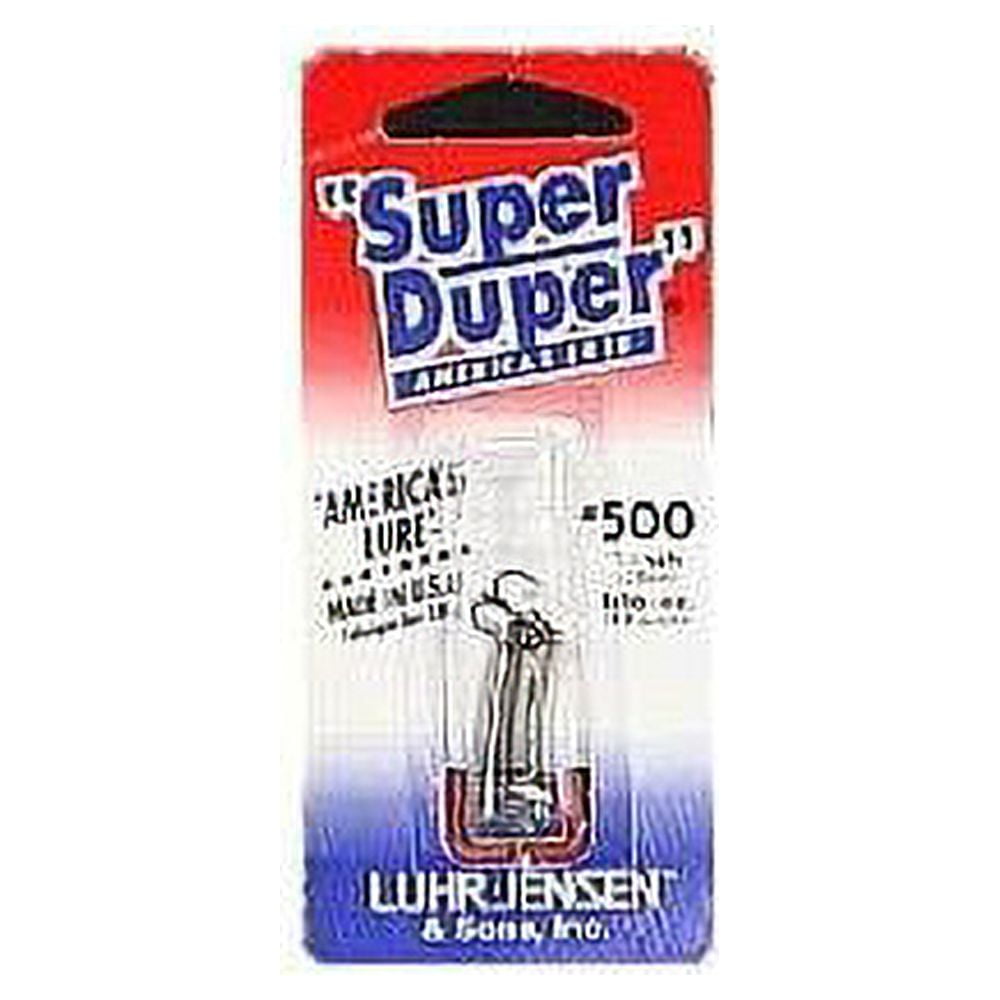 Luhr Jensen 1303-500-0130 Super Duper 1 inch 1/16 oz Nickel/ Red