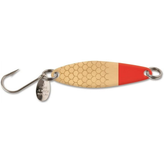 Luhr Jensen 2 Needlefish Brass / Red Head