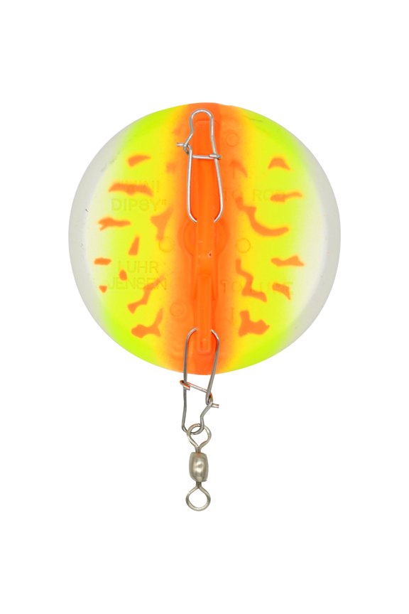 2 1/4" Dipsy Diver - Orange Fire UV
