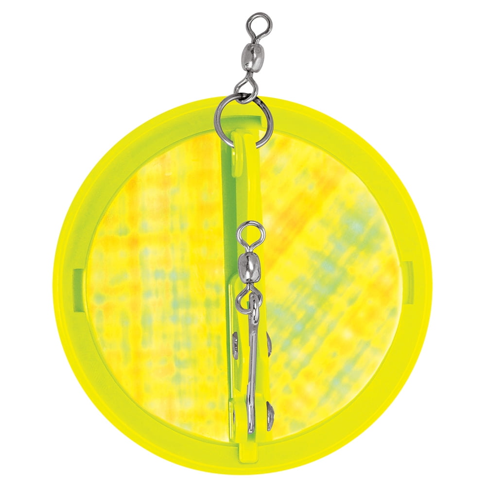 Luhr-Jensen Dipsy Diver, 3 1/4" - Chartruese/Silver Bottom Moonjelly