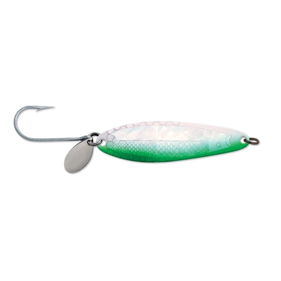 Luhr Jensen 4.0 Coyote Spoon Live Image / Neon Green Side Stripe
