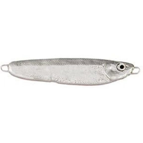 Luhr Jensen Crippled Herring Spoon, 3", 1 1/2 oz, Chrome,