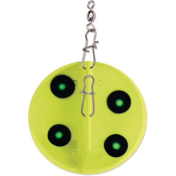 Luhr Jensen 2 1/4" Dipsy Diver - Chartreuse/Green UV