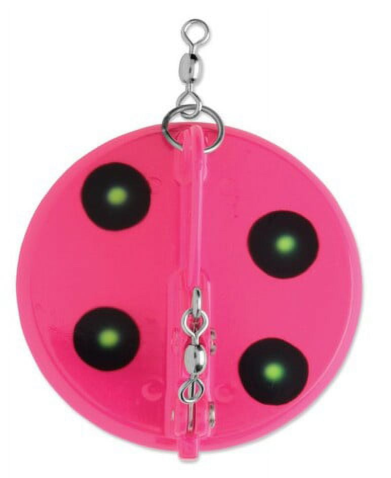 Luhr Jensen Dipsy Diver Flo.Pink Chartreuese UV 3