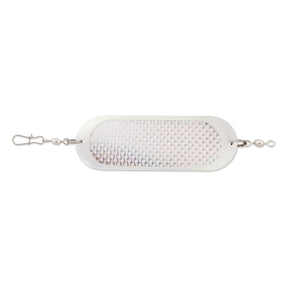 Luhr Jensen Dodger Trolling Atrractor 4 5/8" Chrome Silver/Prism-Lite