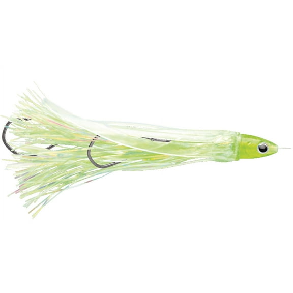 Luhr Jensen Flash Fly (Fish Candy Chartreuse UV) 4-1/8"