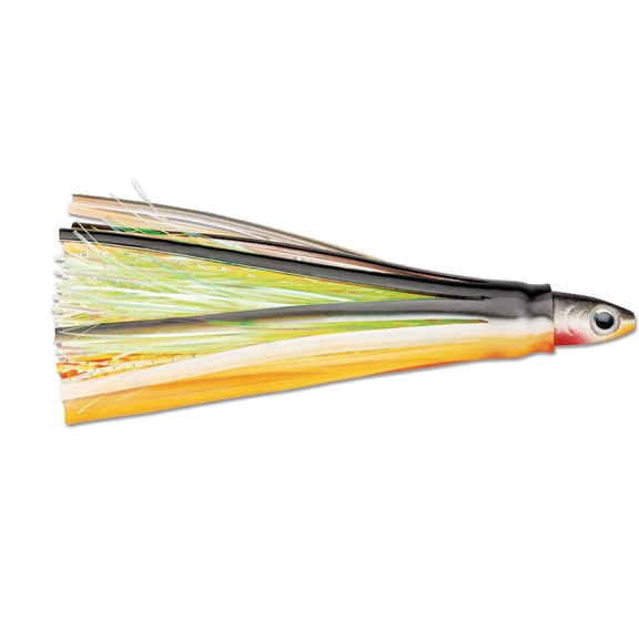 Luhr Jensen Flash Fly Unrigged (Black Pearl Orange Glow) 2-1/2" 3 Pack