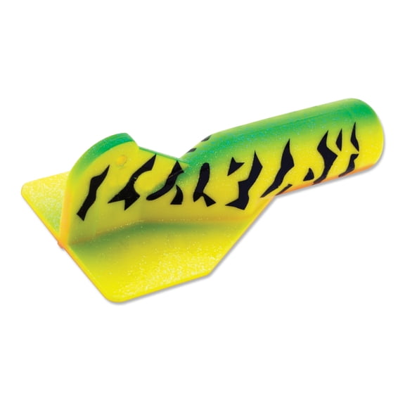 Luhr Jensen Jet Diver Batman Fire Tiger Sparkle Trolling Plug 3-1/2 Inch