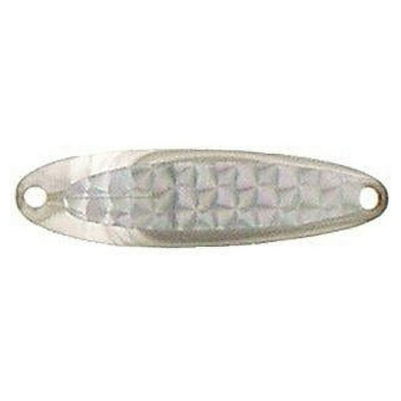 Luhr Jensen Krocodile 3/16oz Spoon Fishing Lure 1 9/16" Chrome/Silver Prism Lite