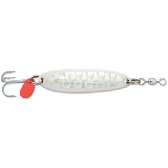Luhr Jensen Krocodile 5/8oz Spoon Fishing Lure 2 11/16" Chrome/Silver Prism-Lite
