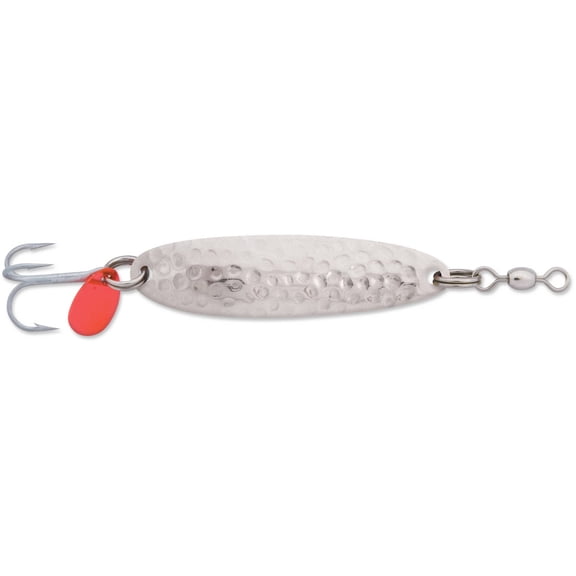 Luhr Jensen Krocodile Spoon 1/2 oz Hammered Chrome