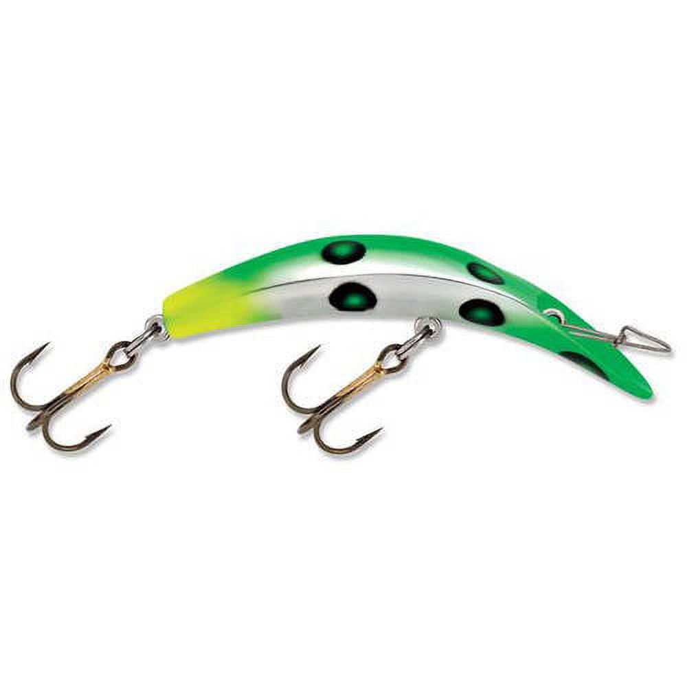 Leurre Kwikfish Luhr Jensen K15 Rattle Blazin' UV - Rose Multicolore 5 Pouces
