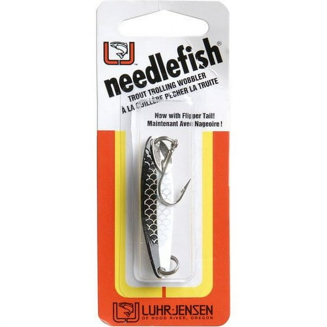 Luhr Jensen Needlefish Spoon Fishing Lure Size 2 Cop Car 2" - Walmart.com