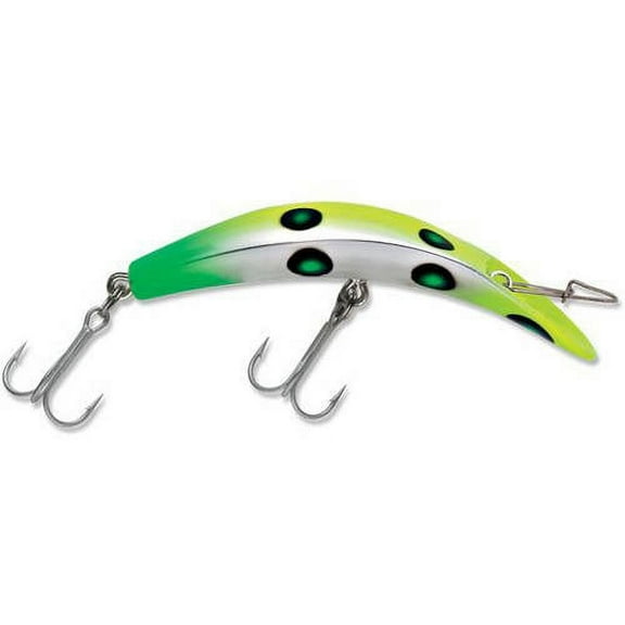 Luhr Jensen Rattlin' Kwikfish Xtreme, Size 15, Fluorescent Green / Chartreuse