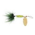 thumbnail image 1 of Luhr-Jensen Shyster 1/8oz Inline Spinner Chartreuse/Black Dot, 1 of 1
