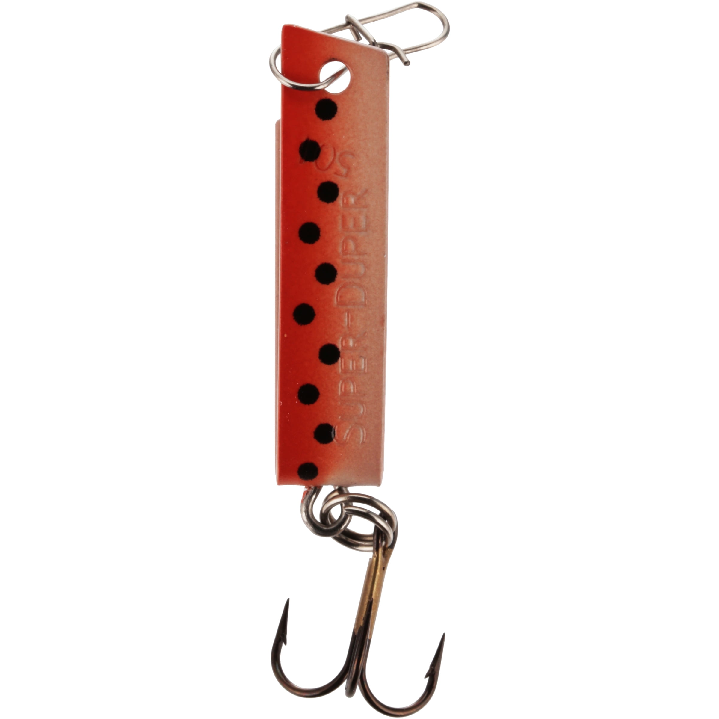 Cuiller Luhr Jensen Super Duper – 1/12 Oz, Couleur Rainbow Trout, Pêche Casting/trolling