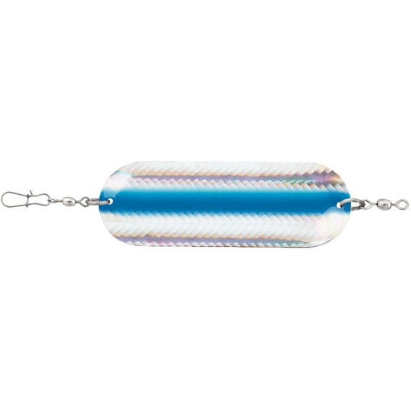 Luhr Jensen Trout & Kokanee Dodger Chrome/Blue Reflex