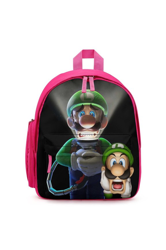 Lui-gi Mansion Lightweight Backpack Shoulder Bags Travel Hiking Daypack Bookbag