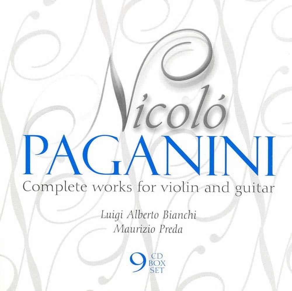 Luigi Alberto Bianchi Complete Works For Violin Guitar Music 