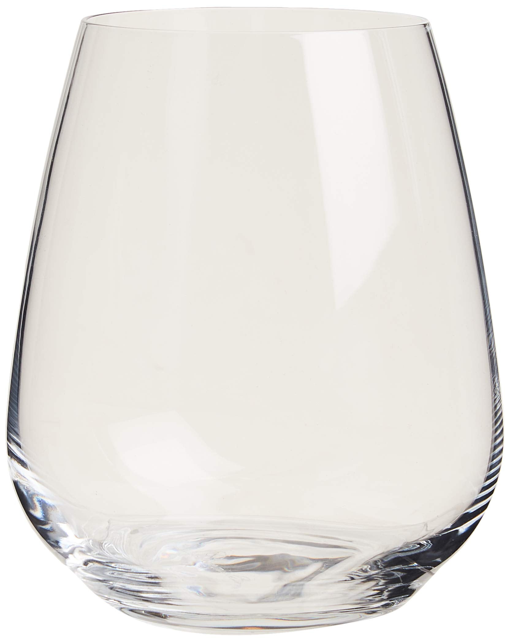 Luigi Bormioli Atelier Stemless Cabernet Wine Glass 23-1/4-Ounce, Set of 6