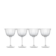 Luigi Bormioli Bach 8.75 Oz Retro Fizz Glasses Set of 4